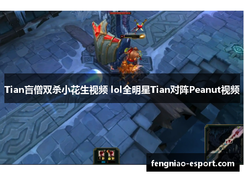 Tian盲僧双杀小花生视频 lol全明星Tian对阵Peanut视频